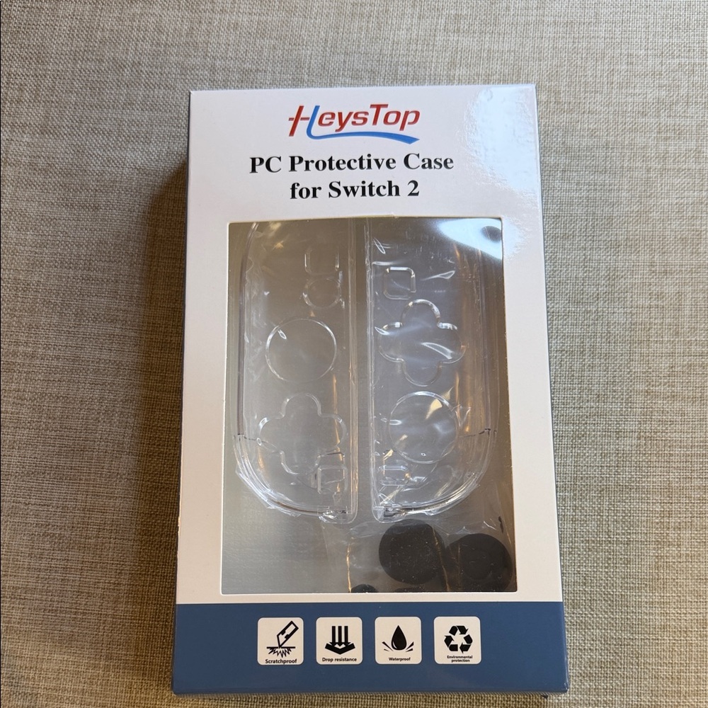 HeysTop Clear Protective Case for Switch 2